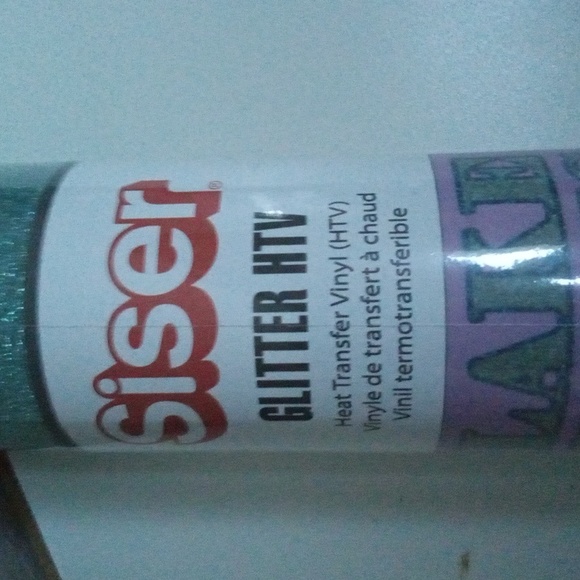 NWT Siser Glitter HTV Iron On Heat Transfer Vinyl  Roll 11.8in x 36in - Picture 3 of 4